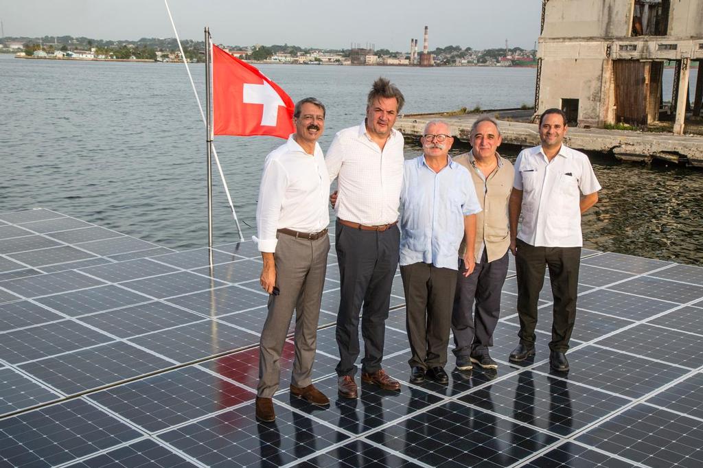 Ambassadors from Germany, France, Swiss, Argentina and Panama united on R4W vessel. ©  Race for Water / Peter Charaf